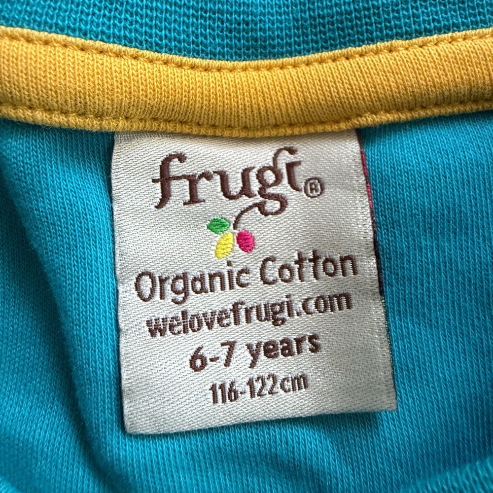 NWOT Organic Kids Shirt with Seagull Print, 6yrs. - Picture 3 of 4